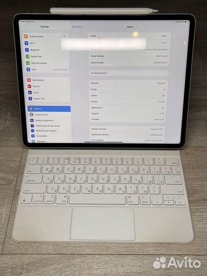 iPad pro 12.9 m1 1TB Wi-Fi+Cellular (комплект)