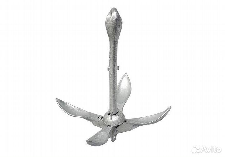 Якорь оцинкованный складной Кошка 2,5кг