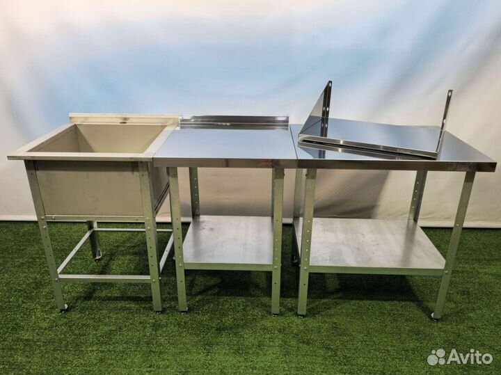 Полка-косынка / нержавейка / перфорированная