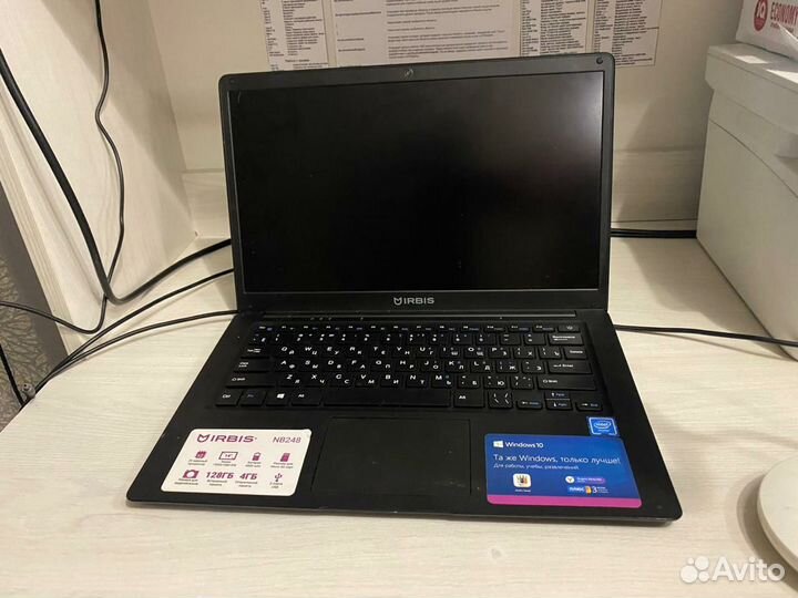 Ноутбук Irdis на запчасти