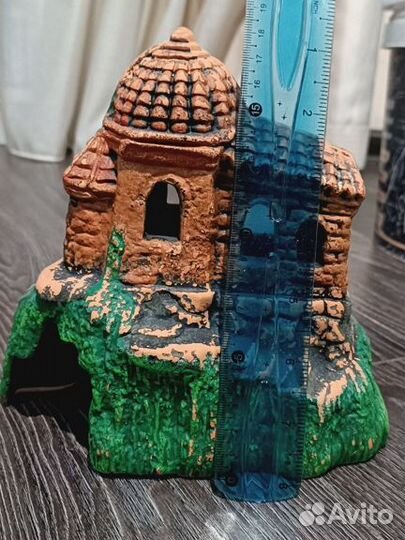 Грот замок для аквариума