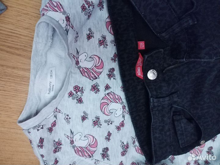 Одежда пакетом для девочки 122-128р