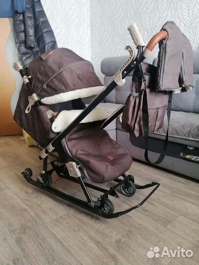 Санки коляска ника 7 8