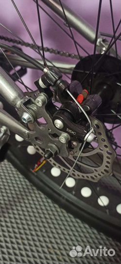 Велосипед фэтбайк fatbike Volcono