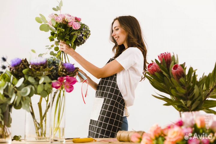 Флорист в ночь со сменным графиком работы