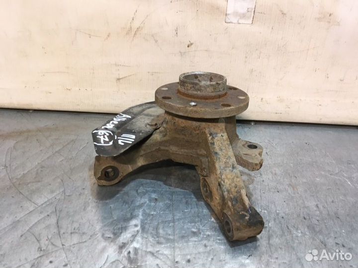 Кулак поворотный ступица в сборе передний левый