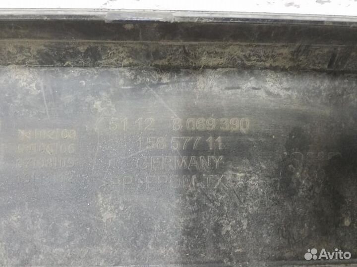 Юбка заднего бампера BMW 3er G20 M-paket