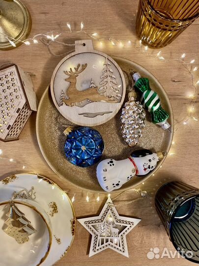 Новогодние украшения ручной работы