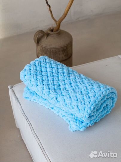 Плед детский плюшевый