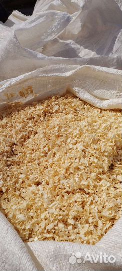 Стружка липовая, опилки, мульча, подстилка