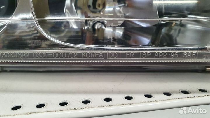 General motors 96190595 фара правая линза 595DSP