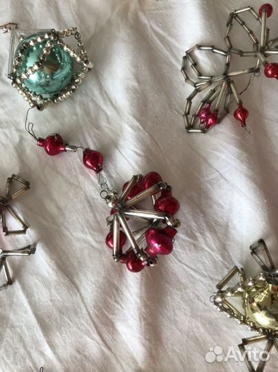 Елочные украшения СССР