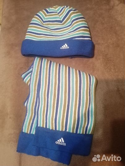 Шапка и шарф для мальчика