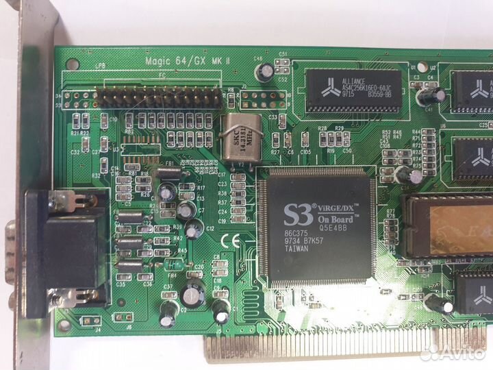 PCI S3 Virge/DX 2Mb ретро (15808)