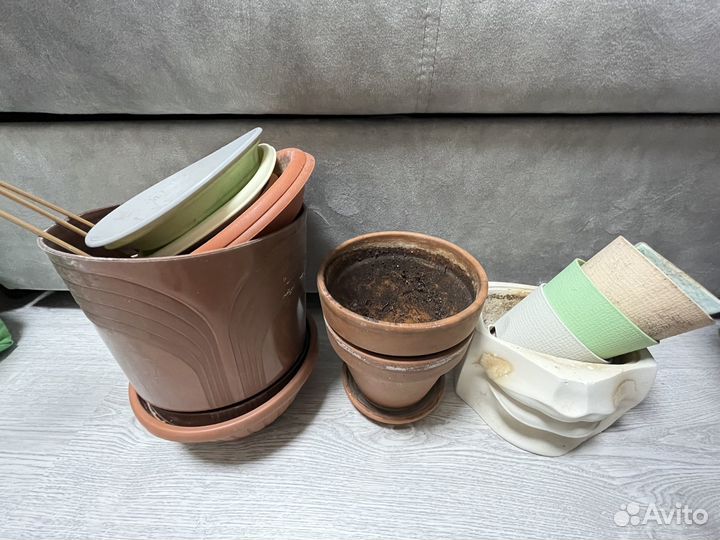 Цветочные горшки