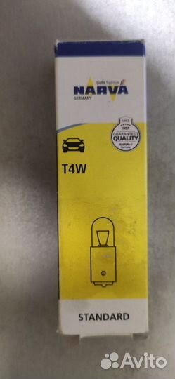 Автомобильная лампа Narva T4W