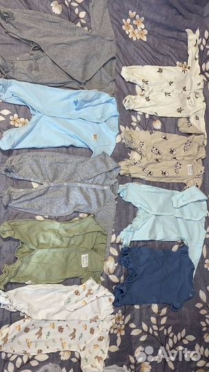 Вещи пакетом на мальчика 0-3