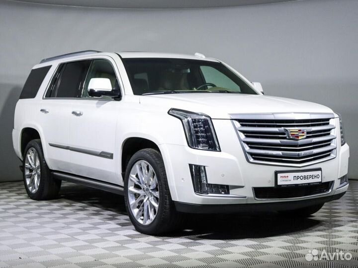 Cadillac Escalade 6.2 AT, 2018, 167 637 км