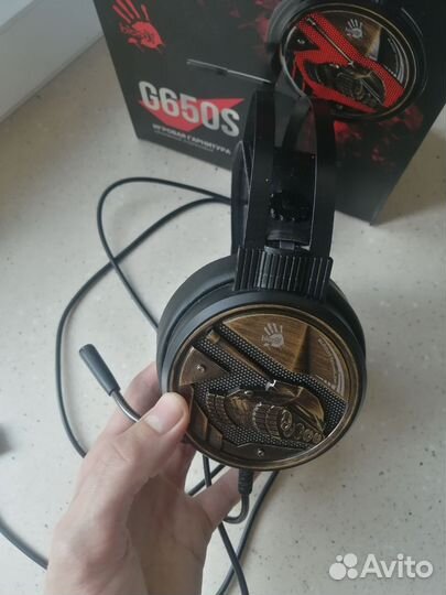 Наушники с микрофоном A4Tech Bloody G650s