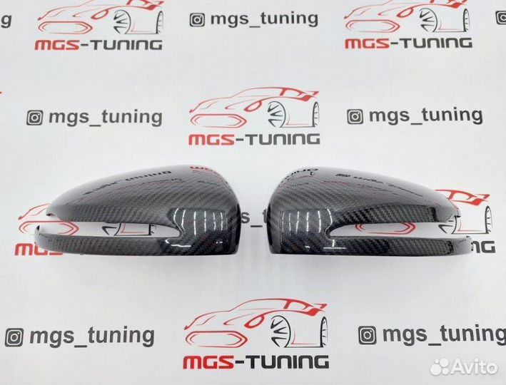 Накладки на зеркала карбон для G-Class w464