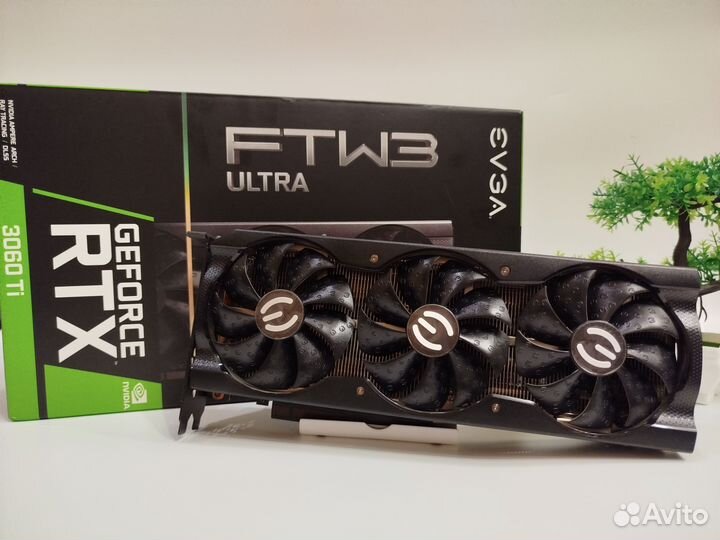 Видеокарта RTX 3060ti Evga Ultra
