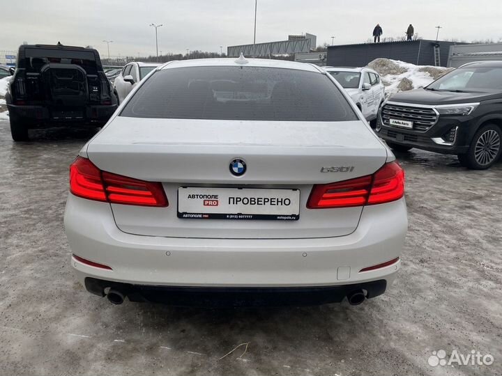 BMW 5 серия 2.0 AT, 2017, 125 933 км