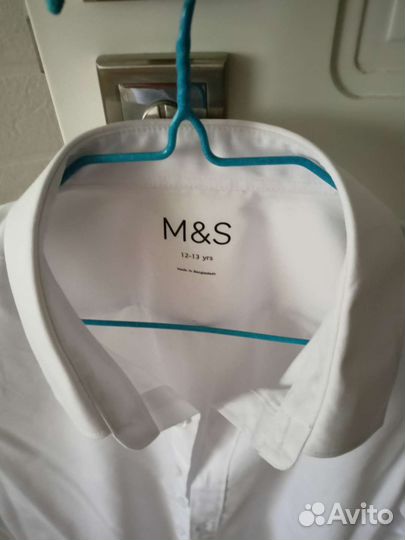 Рубашка белая на мальчика