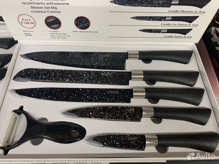 Набор ножей zepter 6 предметов