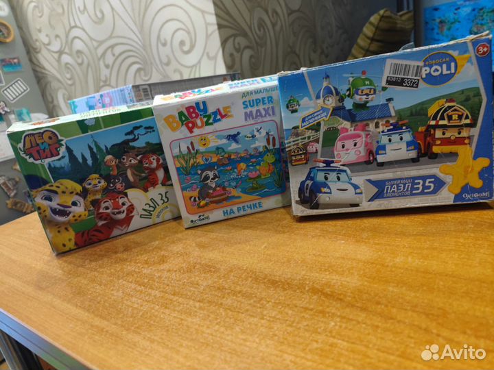 Пазлы разные