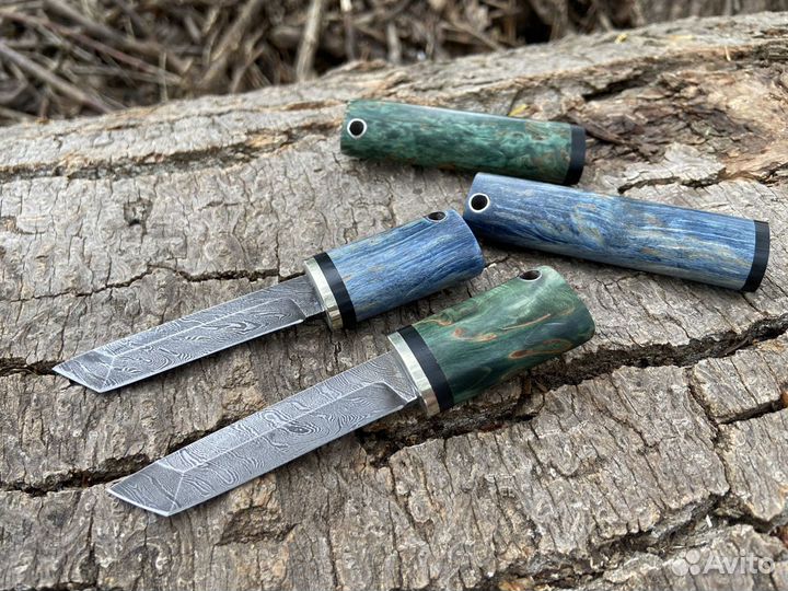 Шейный нож Танто - талисман на шею