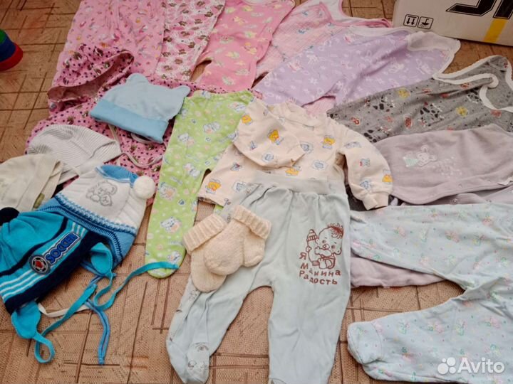 Вещи от 0+, отдам просто так нуждающимся