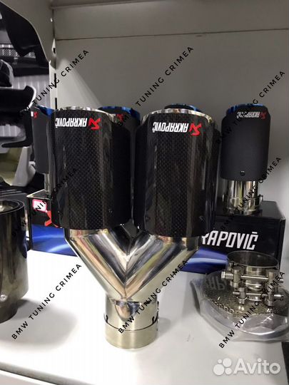 Насадки на глушитель Акрапович Acrapovic 75 89 100