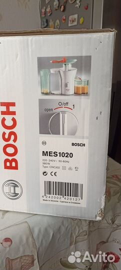 Соковыжималка Bosh Mes 1020