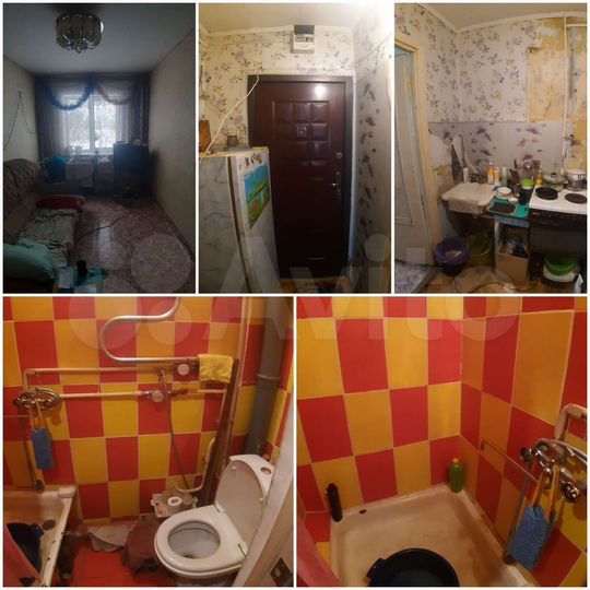 Комната 19 м² в 1-к., 3/5 эт.