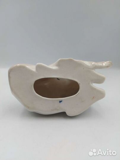 Статуэтка Олень старая гжель 60-70 гг