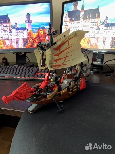Lego ninjago корабль