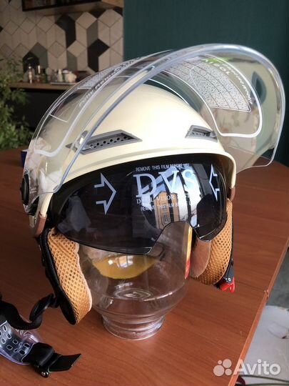 Мотошлем открытый