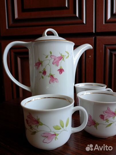 Предметы кофейного сервиза ГДР JLMenau