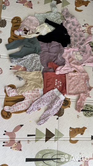 Детская одежда для девочек пакетом