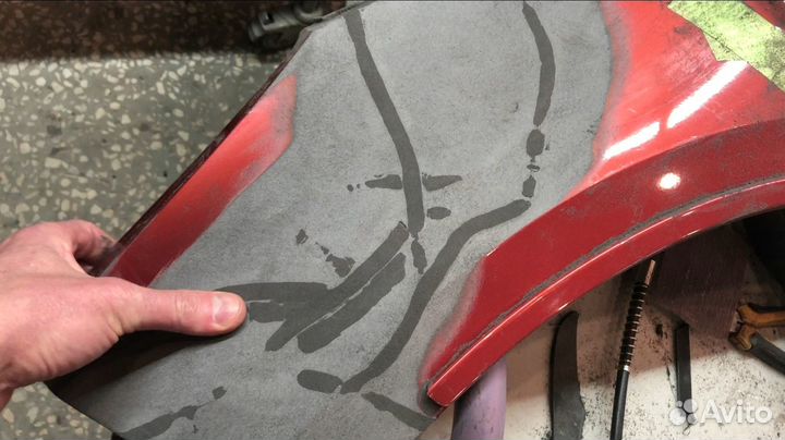 Ремонт бампера, пластиковых деталей