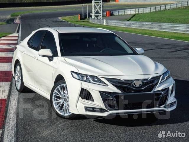 1. Обвес Camry 70, с 2018+ года, белый перламутр