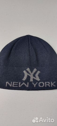 Шапка мужская New Era New York по голове с флисом