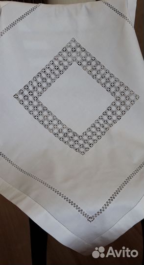 Скатерть винтаж вышивка