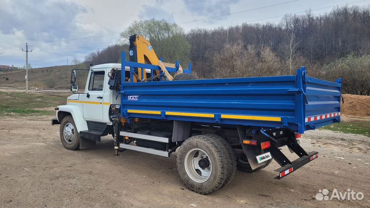 ГАЗ 3309 с КМУ, 2012