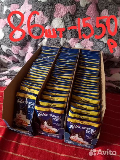 Кошачий корм феликс