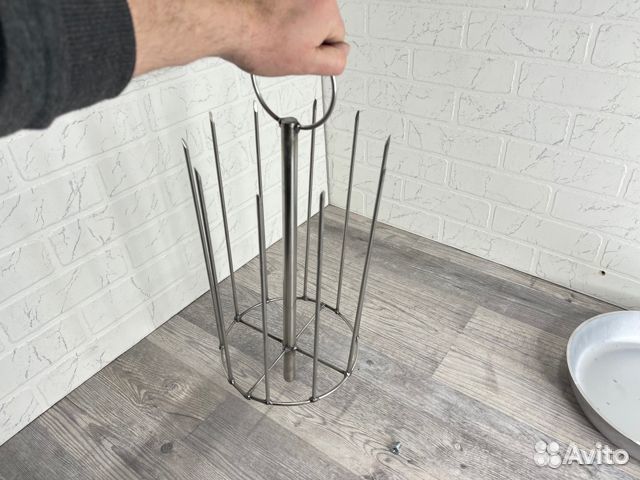 Шашлычница для тандыра со сковородой