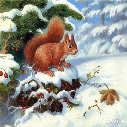 Алмазная мозаика 30х40см