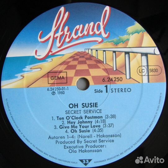 Secret service - OH susie / 1980 germany TOM