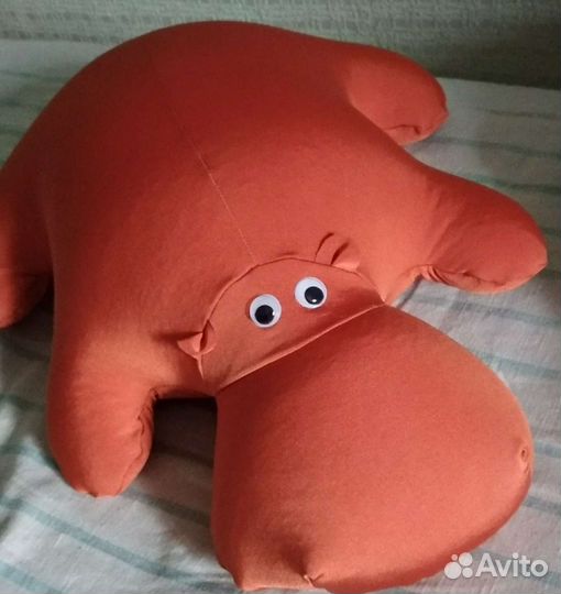 Подушка антистресс Бегемот