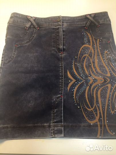 Новая джинсова юбка Турция